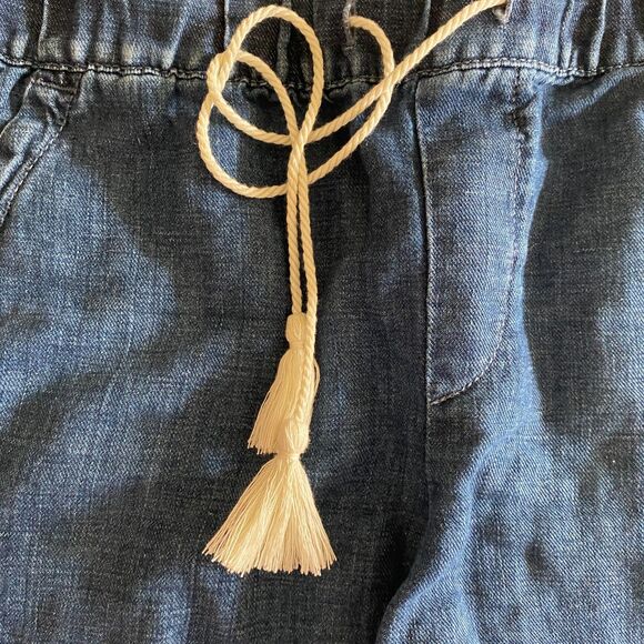 Loft Dark Chambray Cutoff Shorts Women's 28/6 - Picture 5 of 9